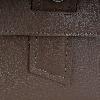 Iseigur Dark Brown Women's Handbag, Delicate Leather, Minimalist Design, Premium Texture