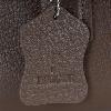Iseigur Dark Brown Women's Handbag, Delicate Leather, Minimalist Design, Premium Texture