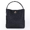 Iseigur Black Bucket Bag, Delicate Leather Texture, Unique Design, Fashionable and Eye - Catching
