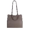 Iseigur Light Brown Women's Handbag, Delicate Leather, Simple and Elegant, Showing Elegance