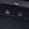 Iseigur Black Women's Handbag, Clear Leather Texture, Simple and Elegant, Practical and Aesthetic