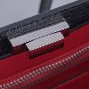 Iseigur Black Women's Handbag, Clear Leather Texture, Simple and Elegant, Practical and Aesthetic