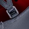 Iseigur Black Women's Handbag, Clear Leather Texture, Simple and Elegant, Practical and Aesthetic