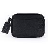 Iseigur Jet - Black Men's Crossbody Bag, Delicate Leather, Trendy and Versatile to Show Taste