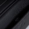 Iseigur Jet - Black Men's Crossbody Bag, Delicate Leather, Trendy and Versatile to Show Taste