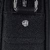 Iseigur Jet - Black Men's Crossbody Bag, Delicate Leather, Trendy and Versatile to Show Taste