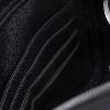 Iseigur Jet - Black Men's Crossbody Bag, Delicate Leather, Trendy and Versatile to Show Taste