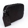 Iseigur Dark Brown Men's Crossbody Bag, Delicate Leather, Minimalist and Elegant with Style