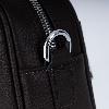 Iseigur Dark Brown Men's Crossbody Bag, Delicate Leather, Minimalist and Elegant with Style