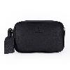 Iseigur Cool Black Men's Crossbody Bag, Exquisite Texture, A Standout Choice for Trendy Guys Going Out