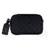 Iseigur Black Embossed Men's Handbag, Exquisite, Stylish, Practical and Portable