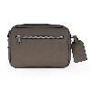 Iseigur Dark Brown Men's Crossbody Bag, Premium Texture, Minimalist and Practical