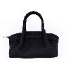 Iseigur Black Handbag, Classic Women's Bag with Outstanding Texture