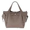 IseigurFashionable and Minimalist Light Brown Handbag, Large - Capacity Textured Versatile Women's Commuting Shoulder Bag