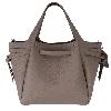 IseigurFashionable and Minimalist Light Brown Handbag, Large - Capacity Textured Versatile Women's Commuting Shoulder Bag