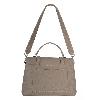 Iseigur Light Brown Women's Handbag, Minimalist Lock Design, Elegant and Versatile for Commuting