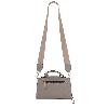 Iseigur 浅棕女士手提包 皮质纹理细腻 简约大气 实用美观
