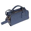 Iseigur Light Luxury Genuine Leather Dark Blue Handbag, Fashionable Textured Large - Capacity Versatile Women's Commuting Shoulder Bag