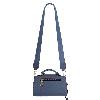 Iseigur Light Luxury Genuine Leather Dark Blue Handbag, Fashionable Textured Large - Capacity Versatile Women's Commuting Shoulder Bag