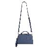 Iseigur Light Luxury Genuine Leather Dark Blue Handbag, Fashionable Textured Large - Capacity Versatile Women's Commuting Shoulder Bag