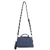 Iseigur Light Luxury Genuine Leather Dark Blue Handbag, Fashionable Textured Large - Capacity Versatile Women's Commuting Shoulder Bag