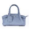 Iseigur Light Blue Luxury Elegant Handbag, Exuding Graceful Style