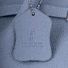 Iseigur Light Blue Luxury Elegant Handbag, Exuding Graceful Style