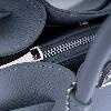 Iseigur Light Blue Luxury Elegant Handbag, Exuding Graceful Style
