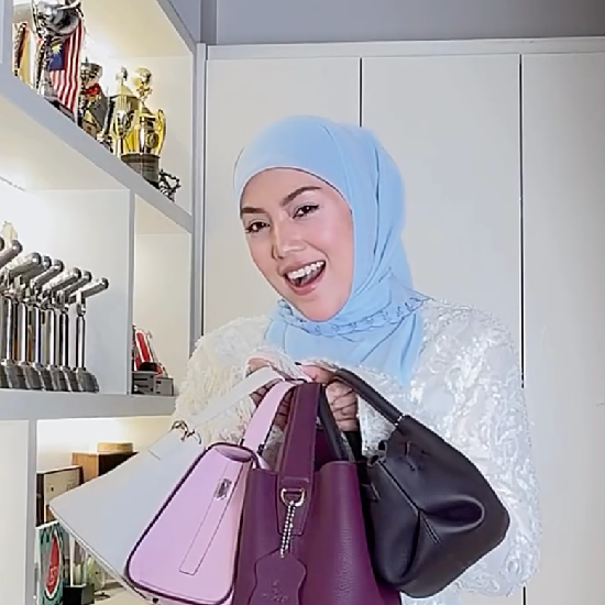 Shila Amzah Showcases Versatile Style with ISEIGUR Bags